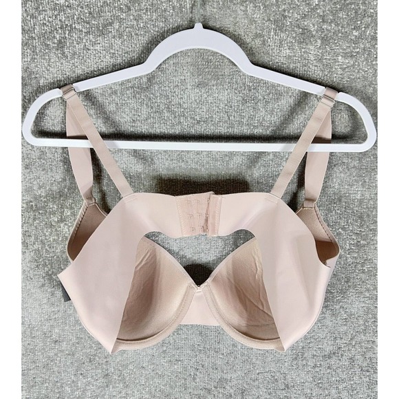 Vince Camuto Lightly Padded Adjustable Strap Underwire Bra Womens 38C Beige Nude - Picture 2 of 8